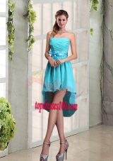 2015 Decent Sweetheart A Line Bridesmaid Dress with Ruching and Belt
