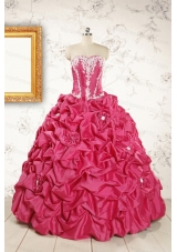 Cheap Ball Gown Sweetheart Quinceanera Dresses with Appliques