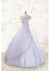 Brand New Lavender Quinceanera Dresses with Appliques and Ruffles