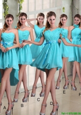 Ruching A Line Chiffon Lace Up Prom Dress