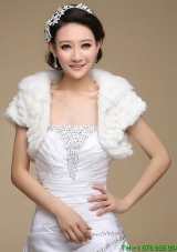 Open Front 2015 Wonderful Shawls in White