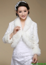 Brand New Long Sleeves Faux Fur Wraps for 2015