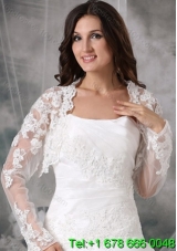 Gorgeous Embroidery White Jacket With Lace