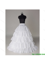 Hot Sell Organza A Line Floor length Petticoat in White