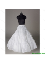 Luxurious Organza Ball Gown Floor-length White Petticoat