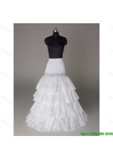 Wonderful Organza Floor length Petticoat in White