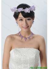 Alloy With Imitation Pearl Ladies Jewelry Sets