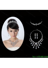 Beautiful Alloy With Rhinestone Ladies Jewelry Sets