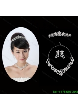 Spring Flowers Alloy/Rhinestones Ladies Jewelry Sets