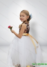 Lovely Ball Gown Little Girl Pageant Dreses with Bowknot