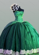 Sweetheart Lace Quinceanera Dresses in Taffeta for 2015