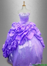 Popular Strapless 2016 Quinceanera Dresses with Sequins