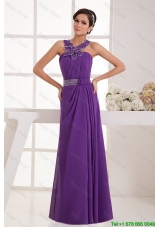 Classical Empire Straps Prom Dresses with Beading