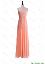 Clearence 2016 Halter Top Long Prom Dresses in Watermelon