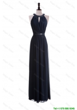 2016 Designer Empire Halter Top Prom Dresses with Belt