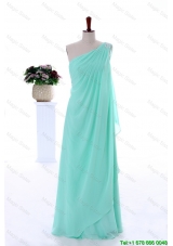 Designer Made Empire Beaded Prom Dresses in Apple Green