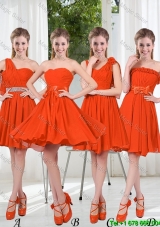 New Style A Line Beading Short Bridesmaid Dresses
