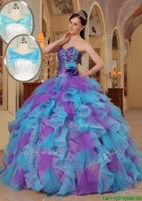 Most Popular Ball Gown Sweetheart Quinceanera Dresses in Multi Color