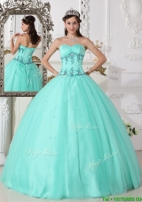 New Style Green Ball Gown Sweetheart Quinceanera Dresses