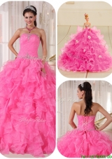 Perfect Ball Gown Strapless Sweet 16 Quinceanera Gowns with Beading