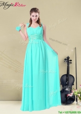 2016 Beautiful Straps  Prom Dresses  in Apple Green