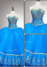 Fashionable Custom Made Quinceanera Dresses with Appliques and Beading