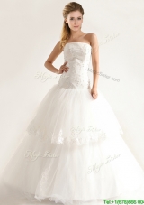 Stylish Mermiand Wedding Dresses with Appliques and Beading