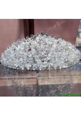 Gorgeous Tiara with Shimmering Rhinestone