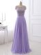 Gorgeous Sleeveless Beading Zipper Evening Dress