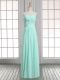 Extravagant Apple Green Dress for Prom Prom and Military Ball and Sweet 16 with Ruching Sweetheart Sleeveless Lace Up