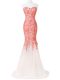 Sweetheart Sleeveless Lace Up Prom Evening Gown White Tulle