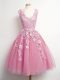 Sleeveless Lace Lace Up Court Dresses for Sweet 16