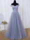 Exceptional Sleeveless Lace Up Floor Length Ruching and Belt Homecoming Dress