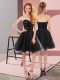 Black Prom Dresses Prom and Party and Sweet 16 with Sequins Sweetheart Sleeveless Zipper