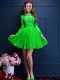 High Quality 3 4 Length Sleeve Beading and Lace and Appliques Lace Up Quinceanera Court Dresses