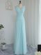 Sumptuous Sleeveless Ruching Zipper Quinceanera Dama Dress