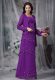 Excellent Sleeveless Zipper Floor Length Beading Mother Dresses