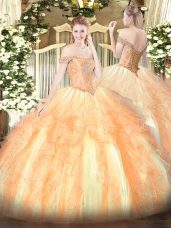 Pretty Floor Length Ball Gowns Sleeveless Multi-color Vestidos de Quinceanera Lace Up