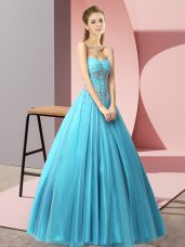 Fashion Sleeveless Beading Lace Up Party Dress Wholesale