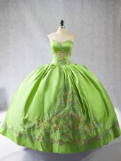 Floor Length Quinceanera Gowns Sweetheart Sleeveless Lace Up