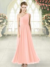 Clearance Chiffon Sleeveless Ankle Length Party Dress and Lace
