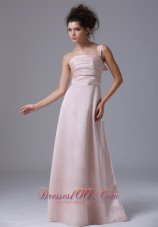 Pink One Shoulder 2013 Prom Dress Taffeta Ruched Column