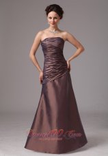 Brown Ruch Mother Of The Bride Dress For Custom Made In Marietta Georgia