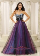 2013 Leopard Sweetheart and Belt For Dama Dresses for Quinceanera Colorful Tulle In Texas