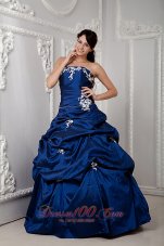 Cheap Popular Dark Purple Ball Gown Quinceanea Dress Sweetheart Taffeta Sash Floor-length