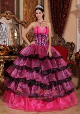 2013 Brand New Multi-color Quinceanera Dress Sweetheart Organza Ruffles Ball Gown
