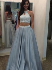 Clearance Mermaid Lace Green Dress for Prom Prom and Party and For with Beading Bateau Long Sleeves Backless