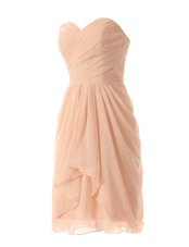 Sleeveless Ruffles Zipper Womens Party Dresses