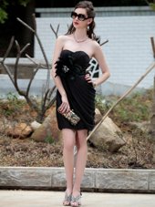 Sleeveless Backless Knee Length Beading Club Wear