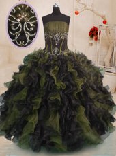 Simple Floor Length Ball Gowns Sleeveless Purple Sweet 16 Quinceanera Dress Lace Up